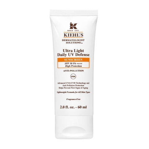 Kem Chống Nắng Kiehl's Ultra Light Daily UV Defense SPF 50+ PA++++ High Protection