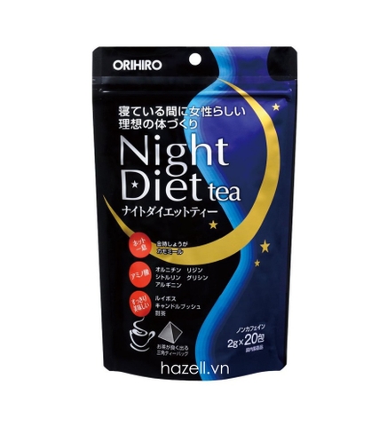 Trà Giảm Cân ORIHIRO Night Diet Tea 24 gói