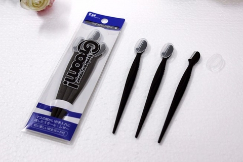 Set 3 dao cạo KAI Eye Brow Razor