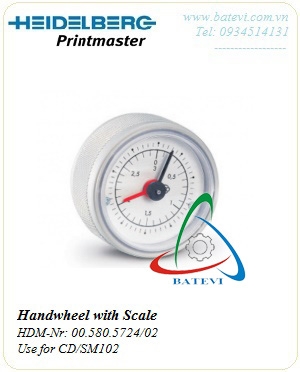 Handwheel with Scale 00.580.5724/02