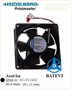 DC Axial fan C2.115.1421