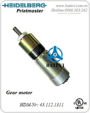 Geared Motor 43.112.1311