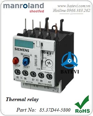 Thermal relay 85.37D44-5800