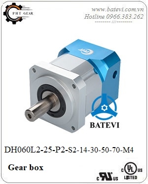 Gear box DH060L2-25-P2-S2-14-30-50-70-M4