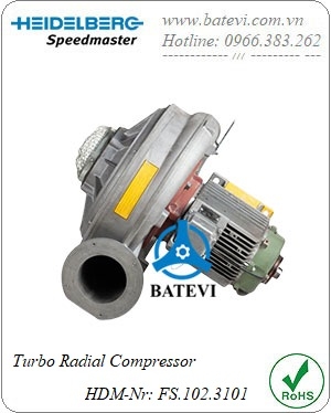 Turbo Radial Compressor FS.102.3101