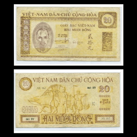 20 đồng 1946 Sĩ, nông,công, thương (Bác Hồ lớn) Việt Nam Dân Chủ Cộng Hòa