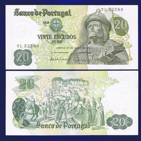 Portugal (Bồ Đào Nha) 20 escudos 1971