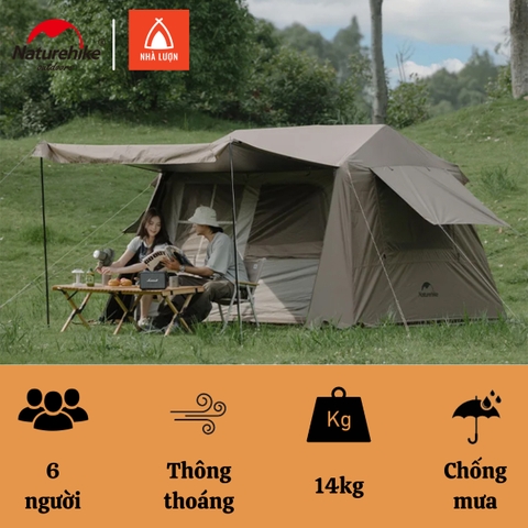 Lều glamping village 6.0 Naturehike CNK2300ZP021