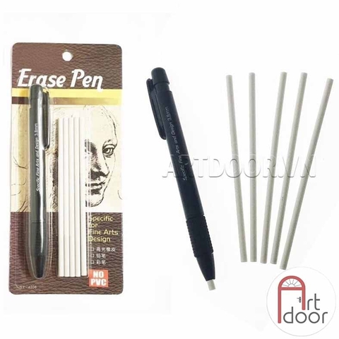 Bút gôm tẩy TQ STL Erase Pen (kèm 5 lõi)