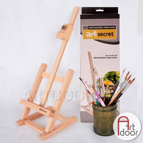Giá vẽ để bàn ART SECRET Table Easel cỡ vừa gỗ sồi (SHJ6B)
