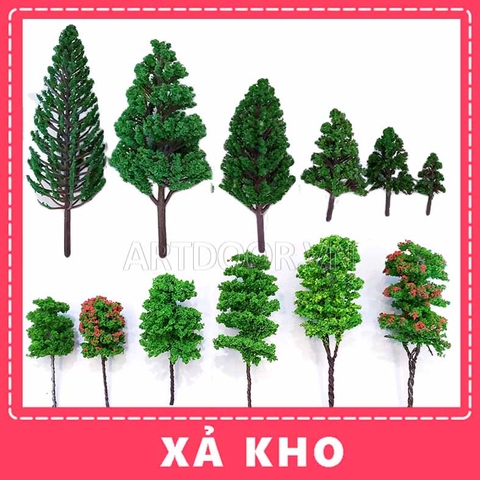 Cây Xanh làm mô hình, thủ công - [xả kho]