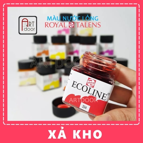 Màu Nước Lỏng ECOLINE hũ lẻ (30ml) - [xả kho]