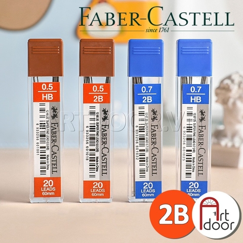 Ruột ngòi chì bấm FABER CASTELL Fine Lead (đủ size)