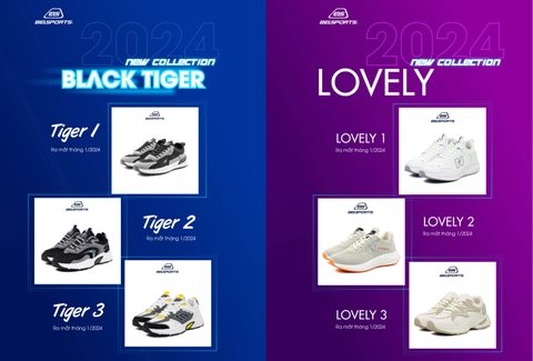 BELSPORTS ra mắt bộ sưu tập mới sự kết hợp thể thao và thời trang “BLACK TIGER” X “LOVELY”