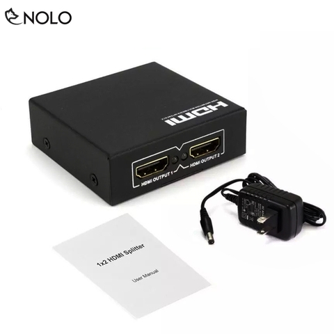 Box Bộ Chia HDMI Từ 1 Cổng Ra 2 Cổng Chất Lượng Full HD, Ultra HD 4K Hình Ảnh Sắc Nét Chất Lượng Cao