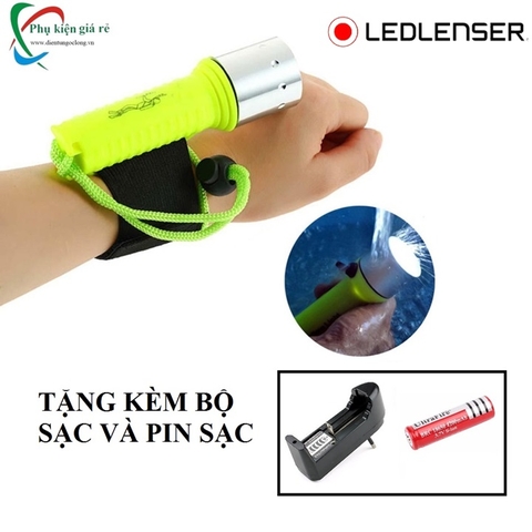 Đèn Pin Lặn 60M LEDLENSER Bao Gồm Pin Và Sạc