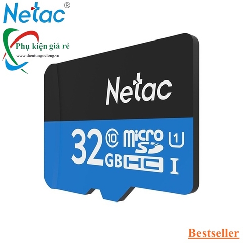 Thẻ Nhớ Netac 32Gb Class 10 Ultra 80mbs Chính Hãng