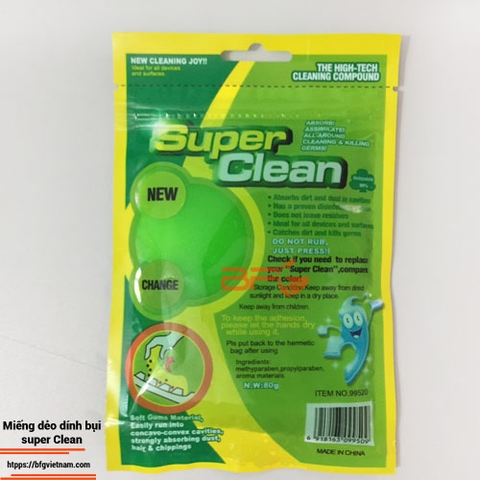 Miếng dẻo dính bụi đa năng Super Clean