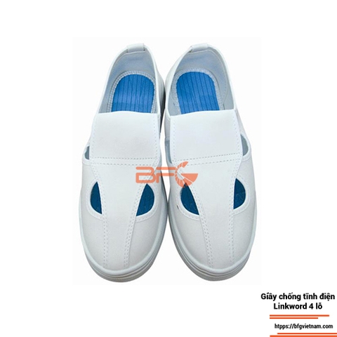 Giầy chống tĩnh điện linkword 4 lỗ - ESD Linkworld Shoes 4 Giầy chống tĩnh điện linkword 4 lỗ - ESD Linkworld Shoes 4