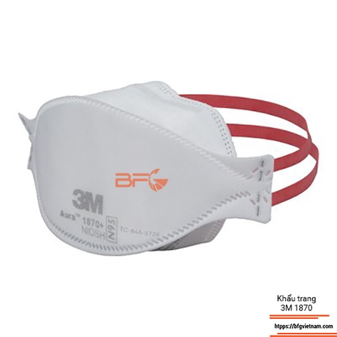 Khẩu trang chống bụi 3M 1870 Khẩu trang chống bụi 3M 1870