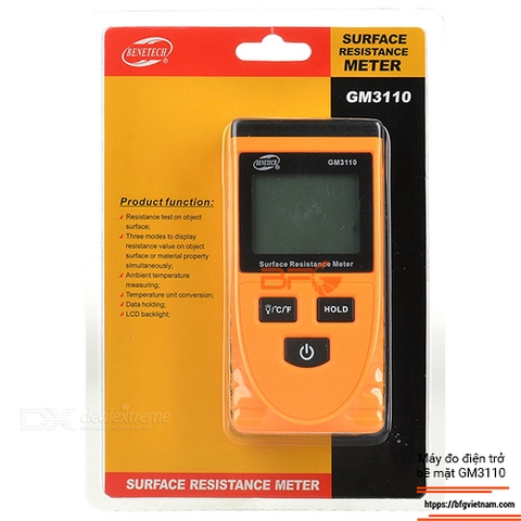 Máy đo độ tĩnh điện GM3110 Máy đo độ tĩnh điện GM3110