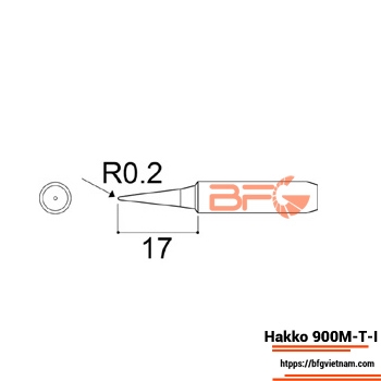 Mũi hàn Hakko 900M-T-I Mũi hàn Hakko 900M-T-I