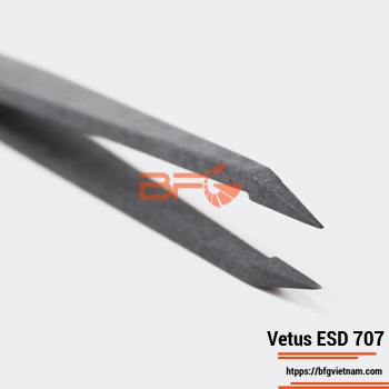 Nhíp nhựa chống tĩnh điện Vetus ESD 707