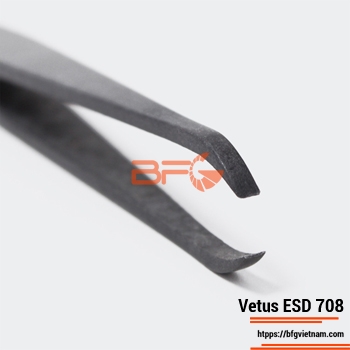 Nhíp nhựa chống tĩnh điện Vetus ESD 708