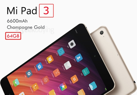 Hướng dẫn cài rom tiếng việt cho Xiaomi Mipad 3 không cần unlock bootloader