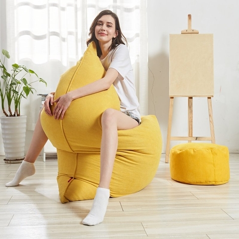 Ông trời tạo ra địa chấn còn ghế lười hạt xốp là điểm nhấn