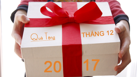 Quà Tặng Tháng 12/2017 Tại Thùy Dương Decor