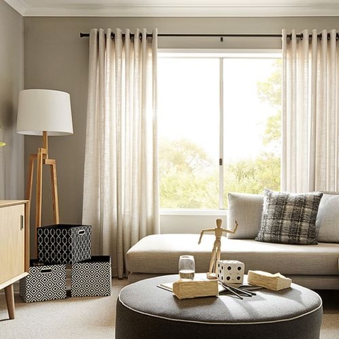 Muốn trang trí thiết kế nội thất nhà đẹp thì đừng bỏ qua rèm cửa Linen
