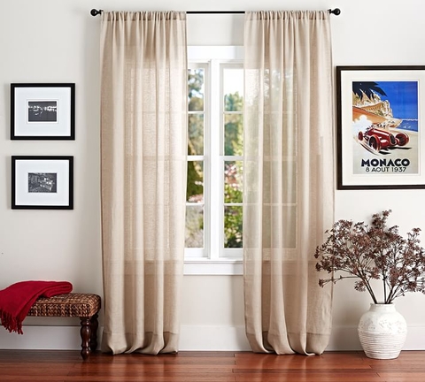 Mách bạn tuyệt chiêu lựa chọn rèm cửa Linen cực kỳ ưng ý