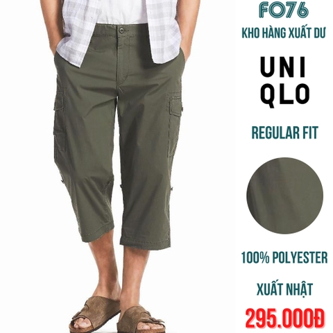 UNIQLO - QUẦN SHORT LỬNG NAM LƯNG THUN REGULAR FIT MÀU TỔNG HỢP