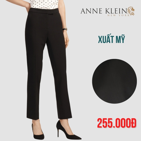 ANNE KLEIN - QUẦN TÂY DÀI NỮ CÔNG SỞ MÀU ĐEN