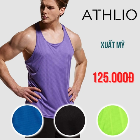 ATHLIO - ÁO BA LỖ NAM MÀU TỔNG HỢP