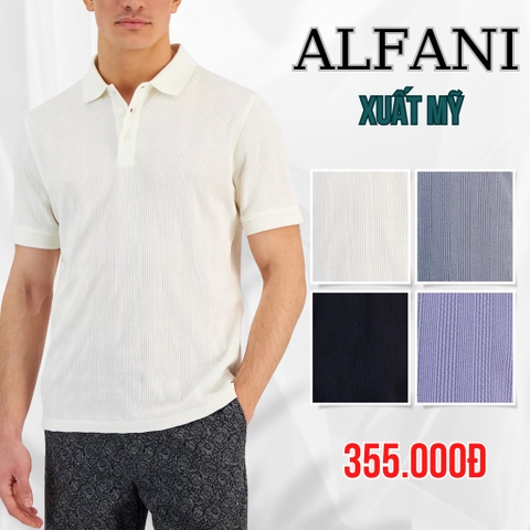 ALFANI - ÁO THUN POLO NAM CÓ CỔ NGẮN TAY