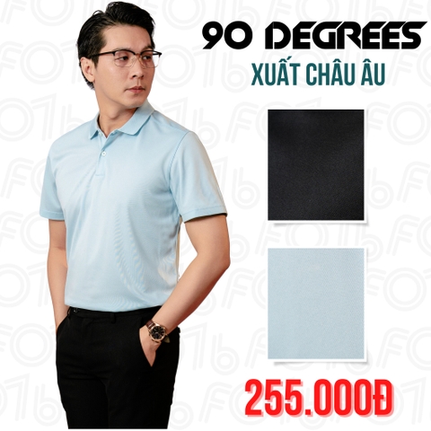 90 DEGREES - ÁO THUN POLO NAM CÓ CỔ TAY NGẮN