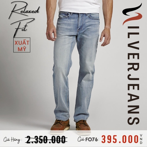 SILVER JEANS - QUẦN JEANS NAM SILVER FORM STRAIGHT XUẤT MỸ