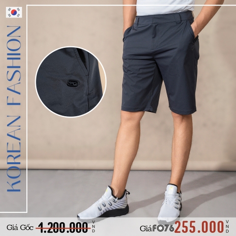 QUẦN SHORT NAM XUẤT HÀN MÀU XÁM QS4421H1