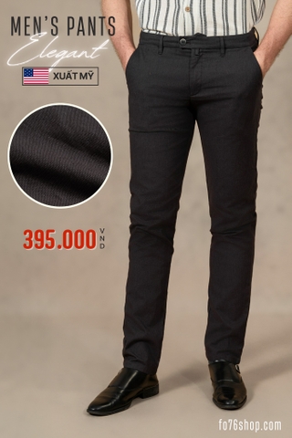 QUẦN TÂY NAM CAO CẤP XUẤT MỸ MÀU ĐEN QT4724H6
