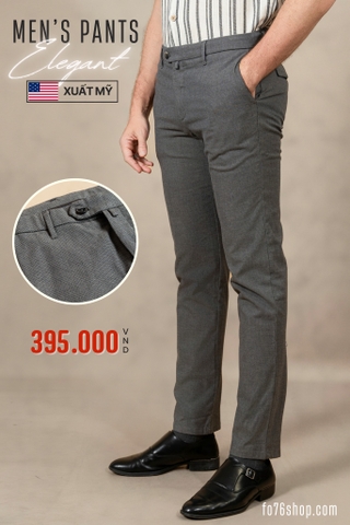 QUẦN TÂY NAM CAO CẤP XUẤT MỸ MÀU XÁM QT4724H7