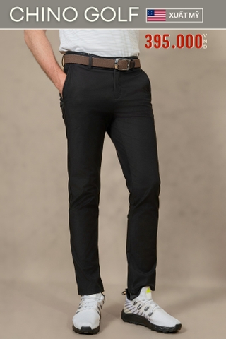 QUẦN CHINO GOLF NAM XUẤT MỸ MÀU ĐEN QG4727T1