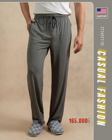 QUẦN DÀI NAM LƯNG THUN XUẤT MỸ MÀU XÁM QD4826L7