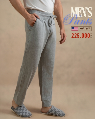 QUẦN DÀI NAM LƯNG THUN XUẤT MỸ MÀU XÁM QD439L-X