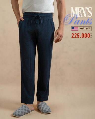 QUẦN DÀI NAM LƯNG THUN XUẤT MỸ MÀU XANH ĐEN QD493L