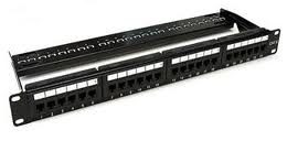 Patch Panel 24P AMP Cat6