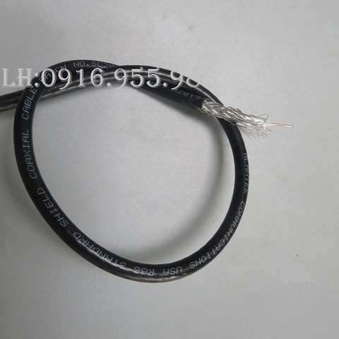 Cáp đồng trục Alantek RG-6 loại có dầu chống ẩm