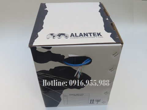 Cáp mạng Alantek Cat6 UTP 4-pair Part Number: 301-6008LG-03BU