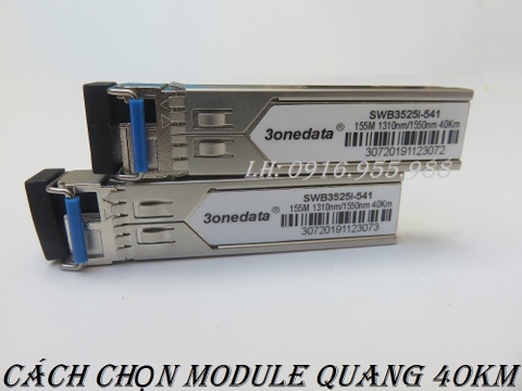 Ba khía cạnh giúp bạn chọn đúng chuẩn cáp đấu nối cho module quang 40G